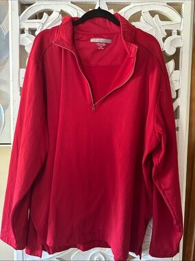 Greg Norman Collection Red PlayDry Pullover XXL